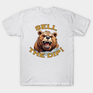 Sell the Dip Bear T-Shirt